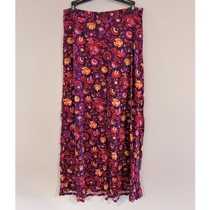 Forever 21 long floral skirt
